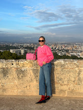 Load image into Gallery viewer, NØNOUC studios Sweater pink with heart