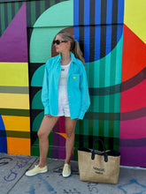 Load image into Gallery viewer, A Blouses Aqua