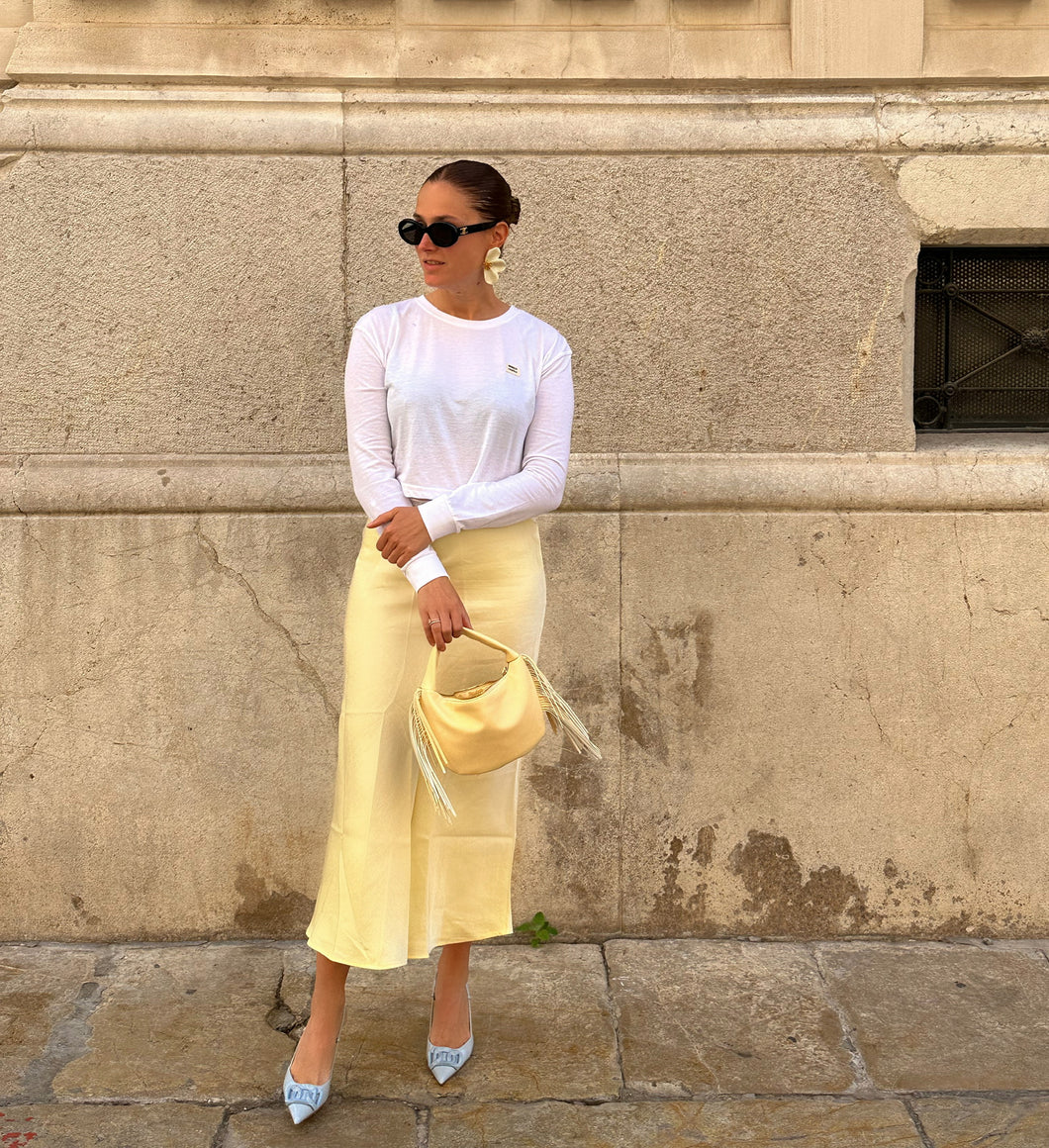Butter yellow bag