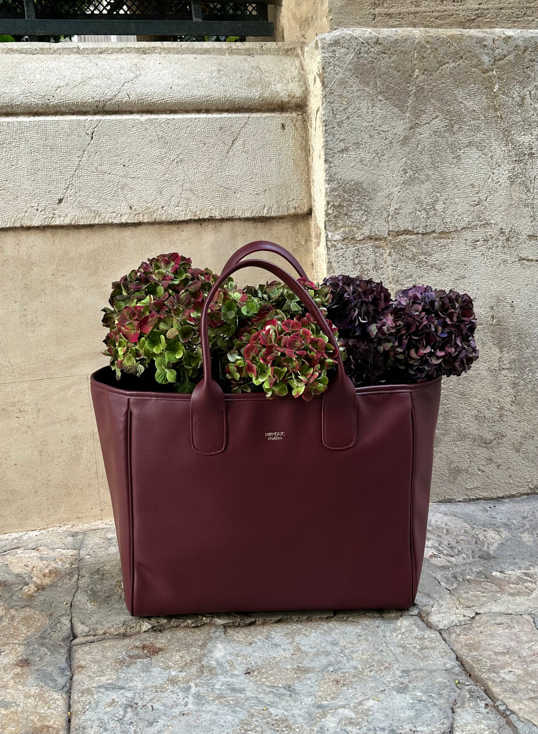 A Burgundy bag