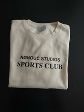 Load image into Gallery viewer, NØNOUC studios SPORT CLUB Sweater creme